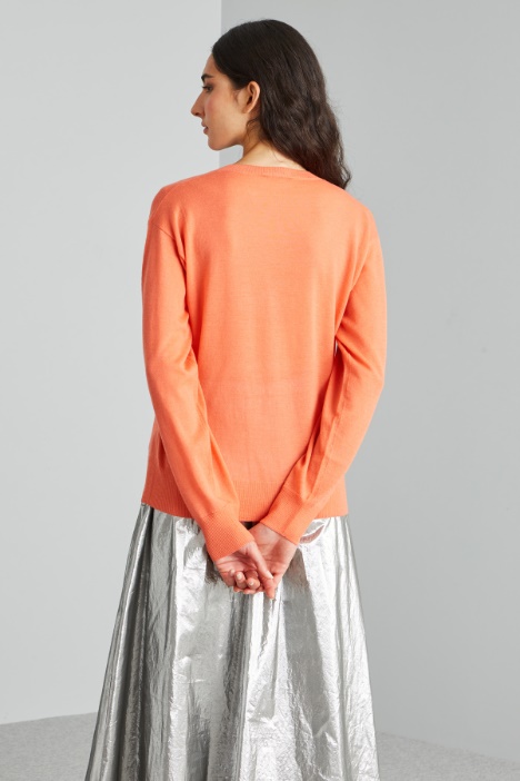 Maglia in puro cashmere