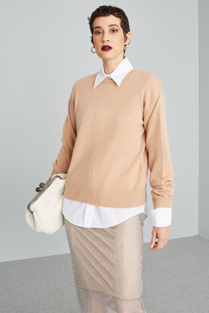 Pure cashmere sweater Intrend - 3