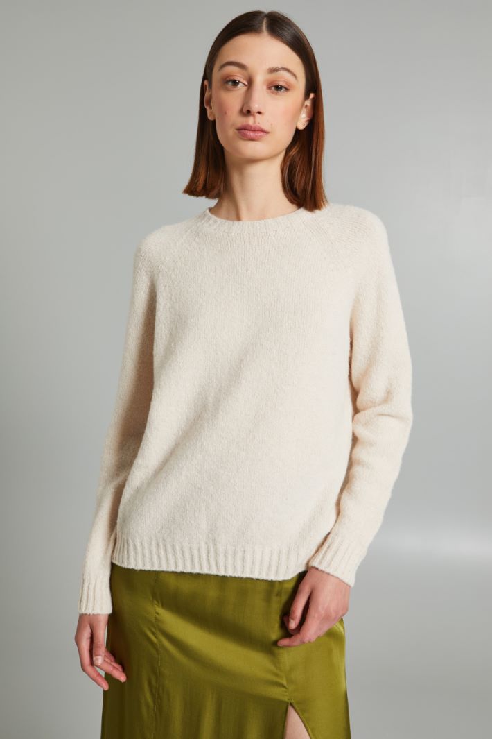 Alpaca and cotton sweater Intrend - 3