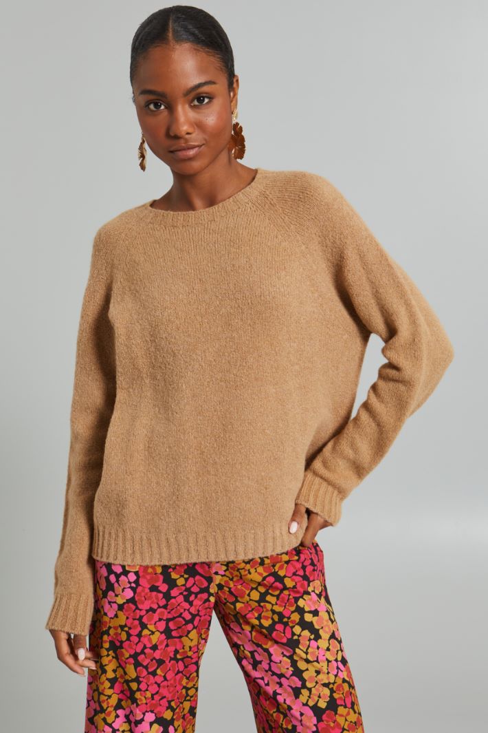 Alpaca and cotton sweater Intrend - 3