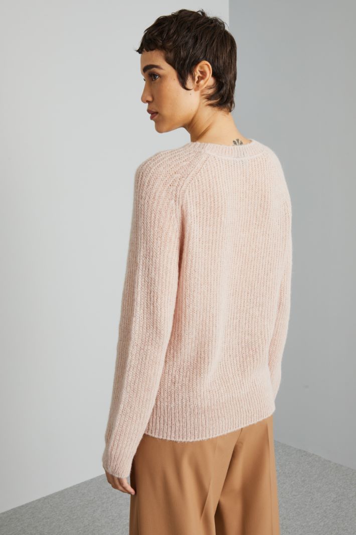 Loose fit mohair sweater Intrend - 2