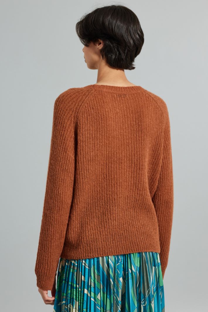 Loose fit mohair sweater Intrend - 2