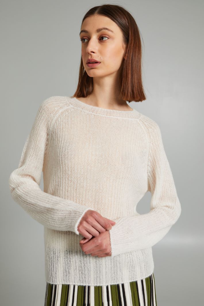 Loose fit mohair sweater Intrend - 3