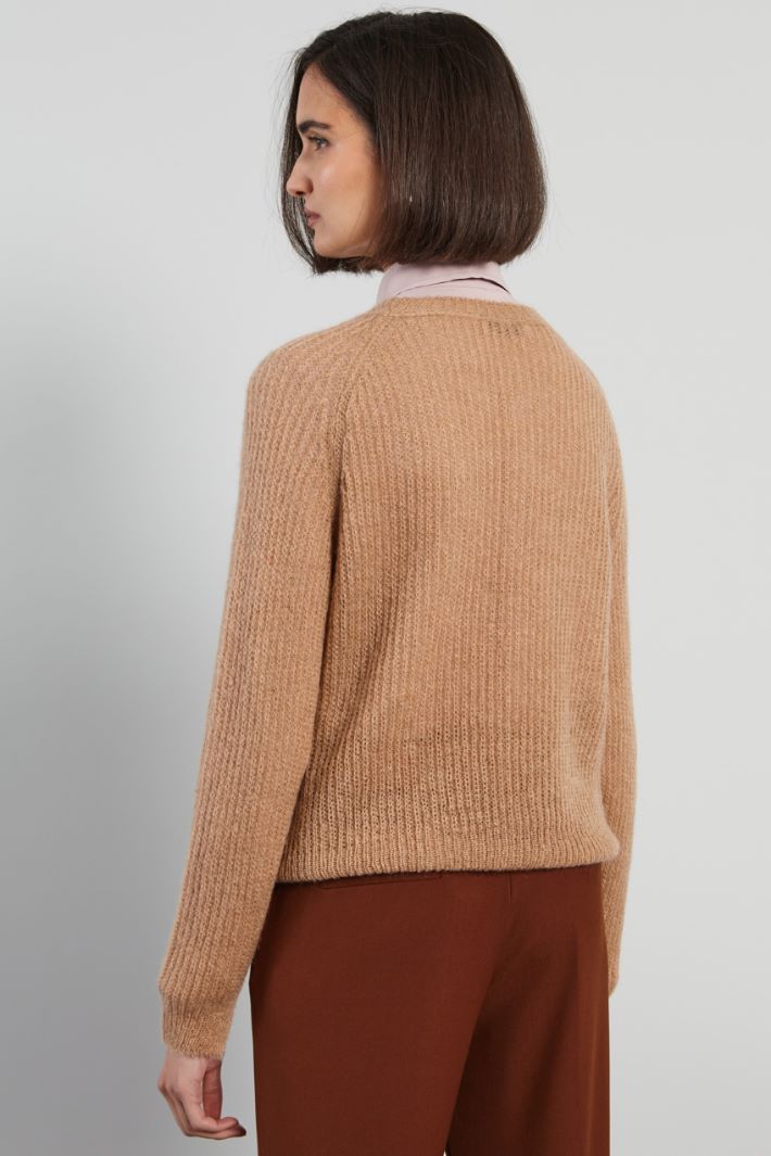 Loose fit mohair sweater Intrend - 2