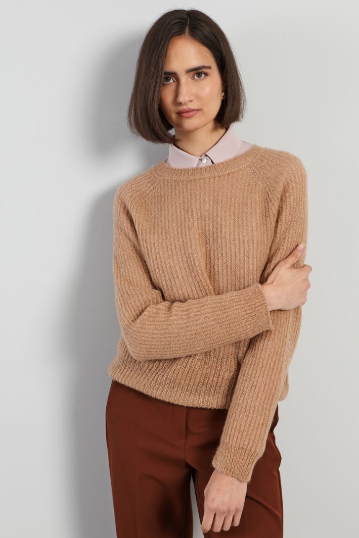 Loose fit mohair sweater Intrend - 3