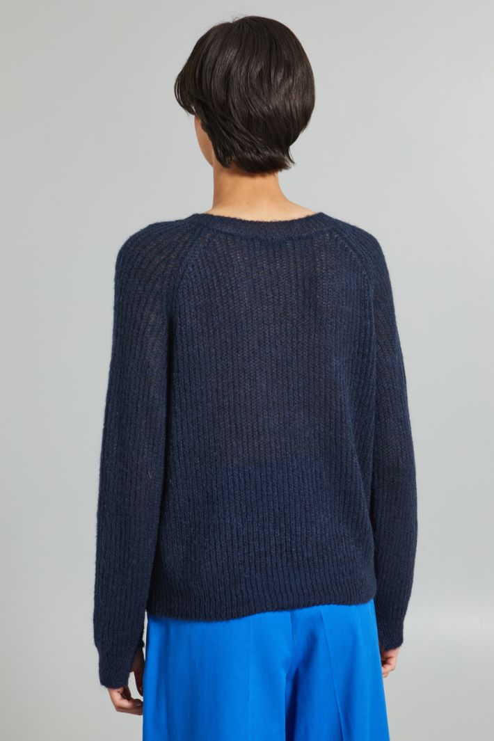 Loose fit mohair sweater Intrend - 2