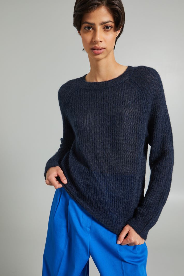 Loose fit mohair sweater Intrend - 3