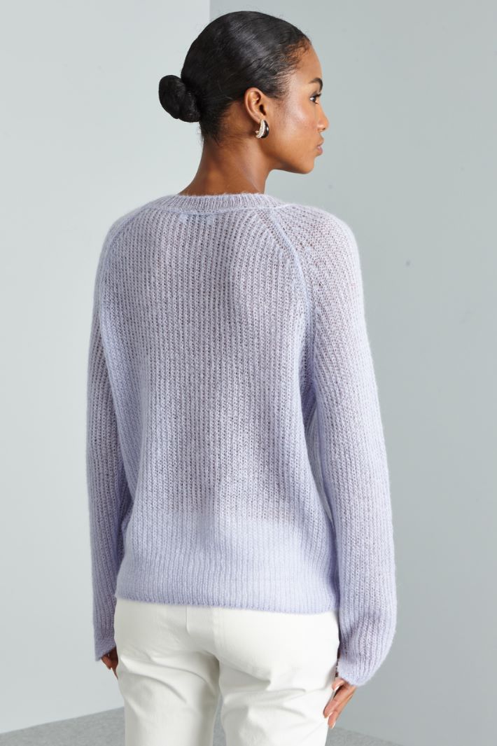 Loose fit mohair sweater Intrend - 2