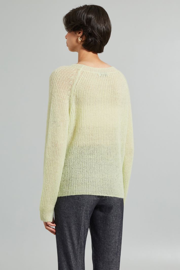 Loose fit mohair sweater Intrend - 2