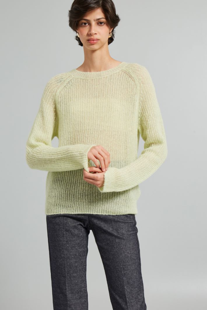 Loose fit mohair sweater Intrend - 3