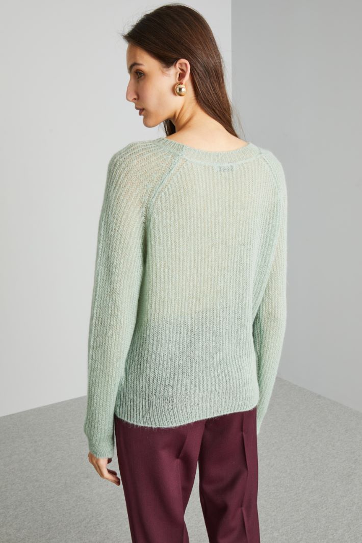 Loose fit mohair sweater Intrend - 2