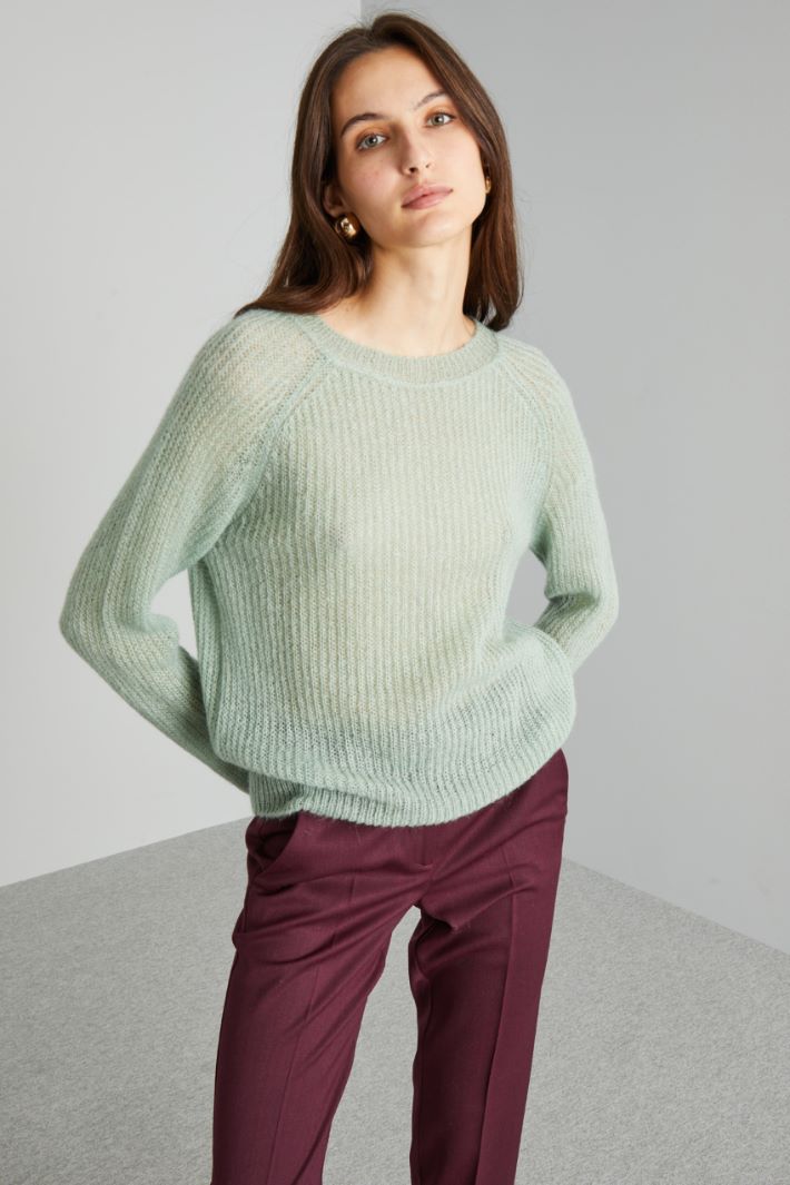 Loose fit mohair sweater Intrend - 3