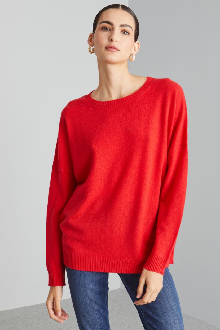 Wool and cashmere sweater Intrend - 3