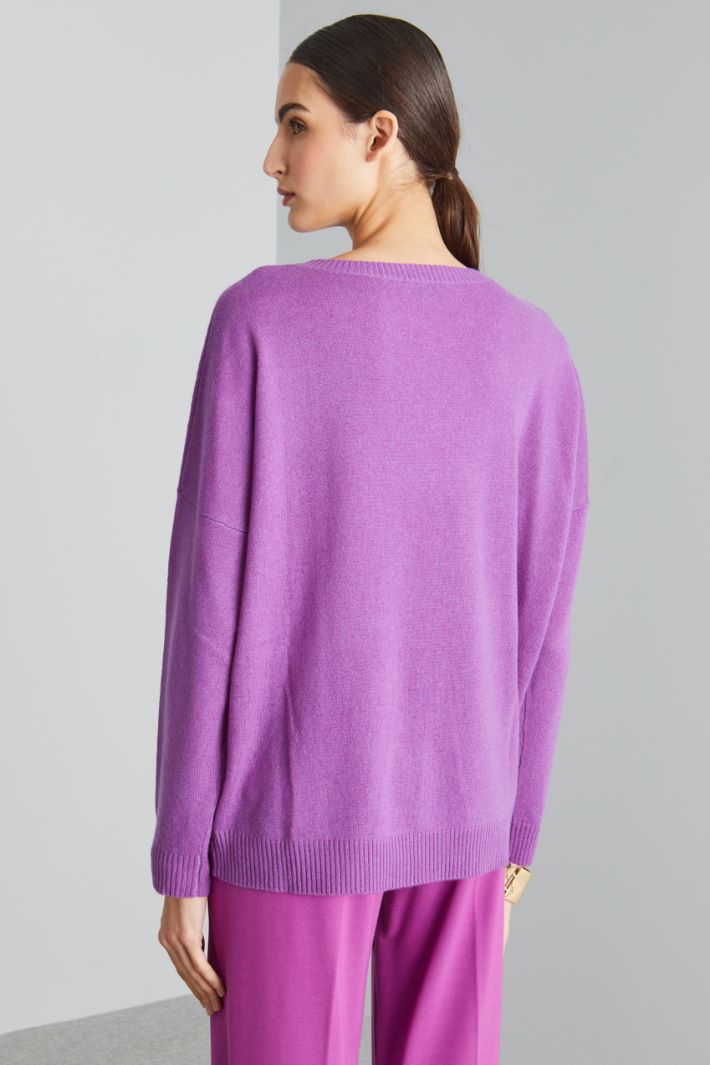 Wool and cashmere sweater Intrend - 2