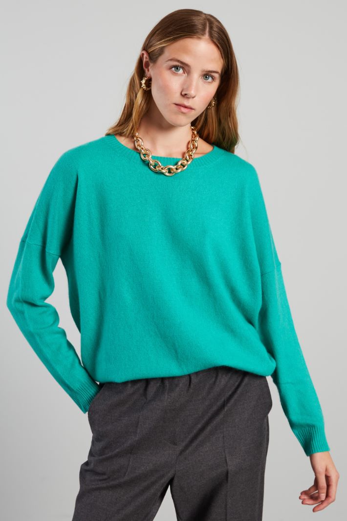 Wool and cashmere sweater Intrend - 3