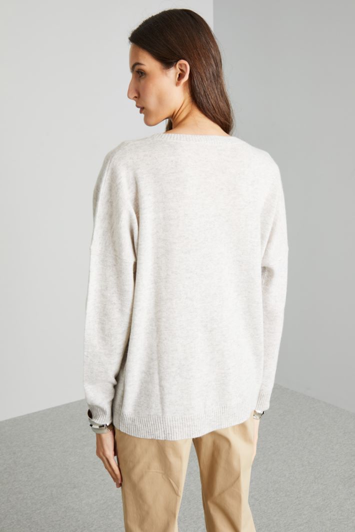 Wool and cashmere sweater Intrend - 2