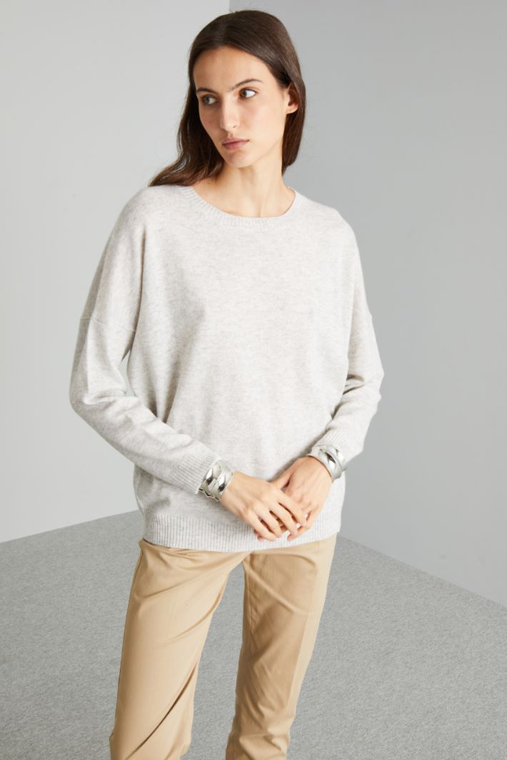 Wool and cashmere sweater Intrend - 3