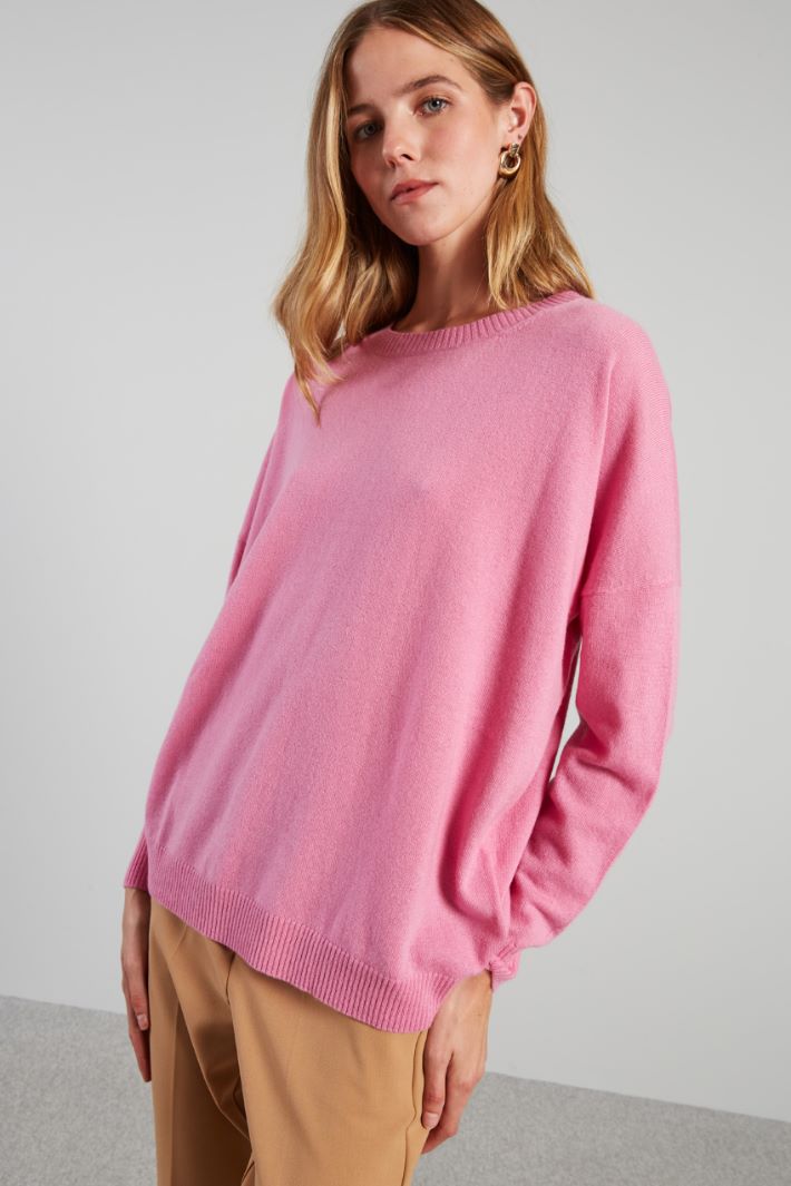 Wool and cashmere sweater Intrend - 3