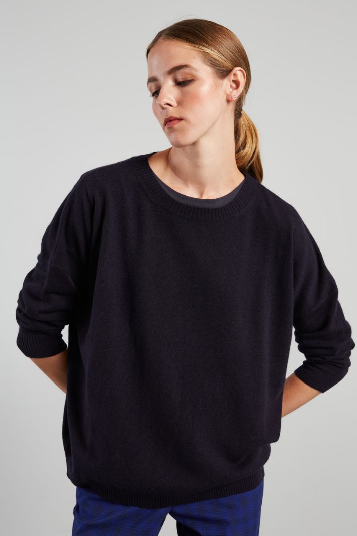 Wool and cashmere sweater Intrend - 3