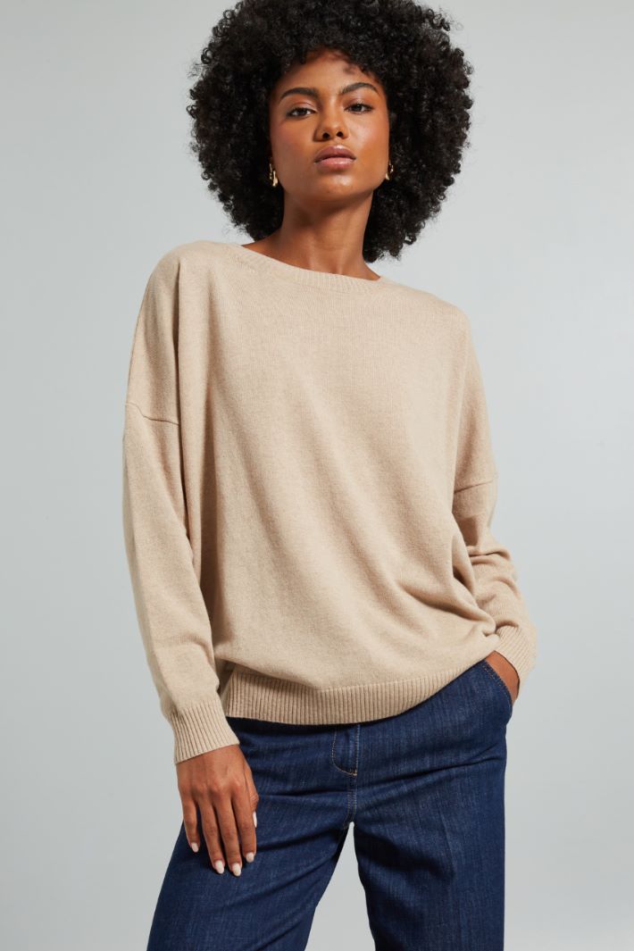 Wool and cashmere sweater Intrend - 3