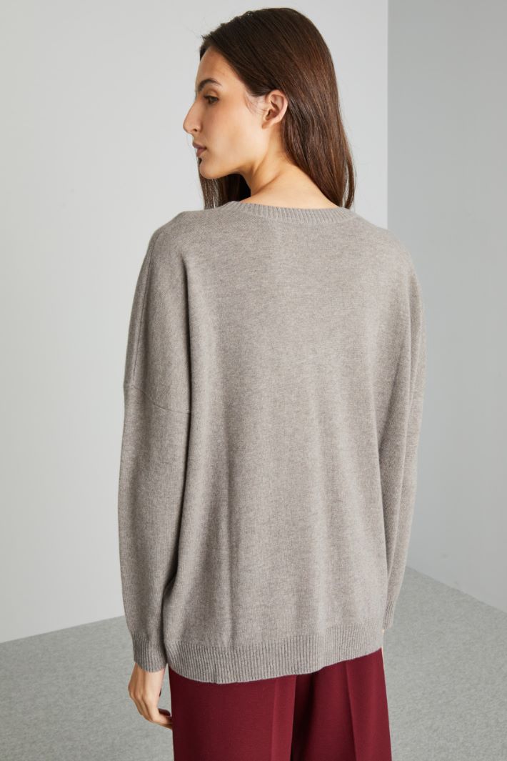 Wool and cashmere sweater Intrend - 2