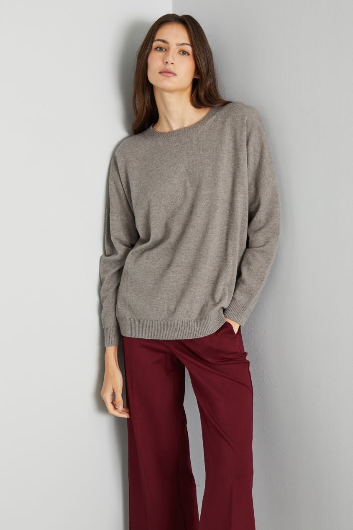 Wool and cashmere sweater Intrend - 3