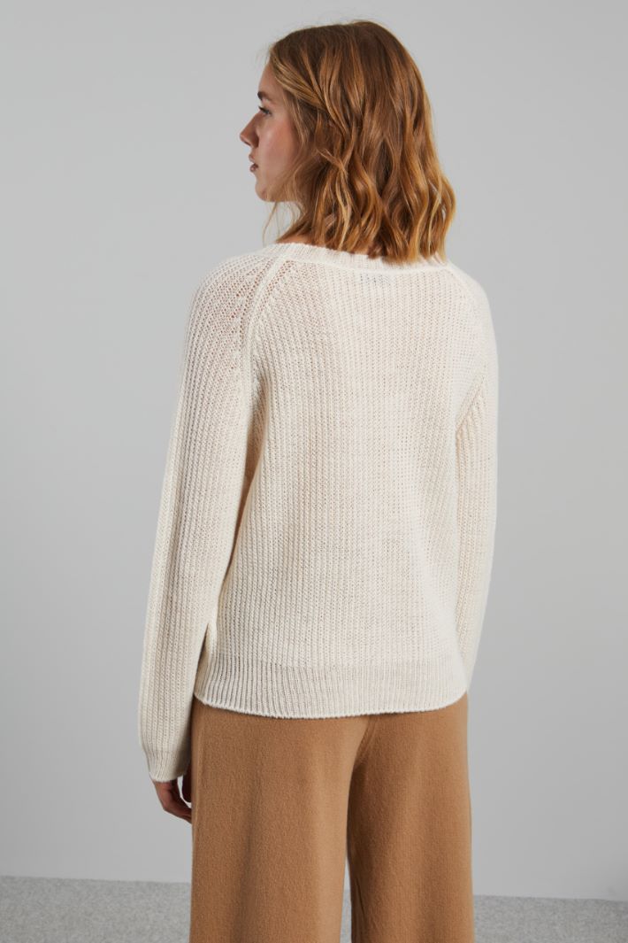 Maglia in alpaca a coste Intrend - 2