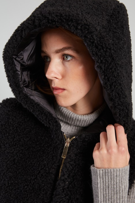 Chaleco de tejido bouclé