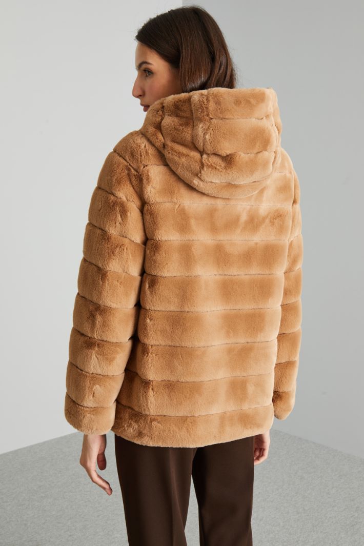 Plush padded jacket Intrend - 2