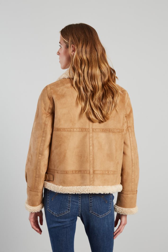 Sheepskin-style jacket Intrend - 2