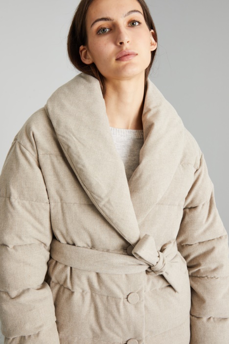 Anorak de tela suave