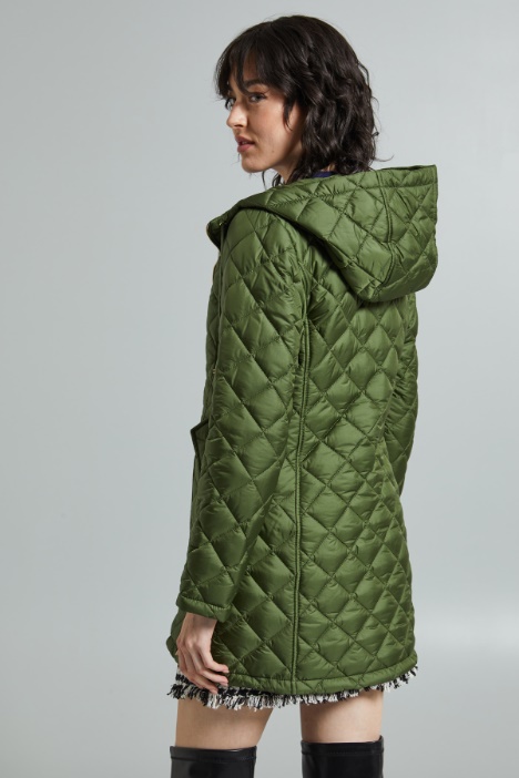 Imbottito trapuntato con zip