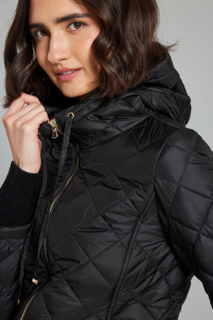 Padded jacket with zip Intrend - 4