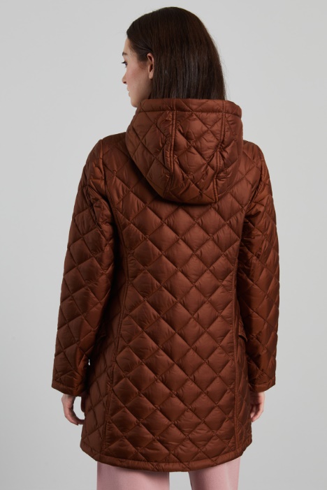 Imbottito trapuntato con zip