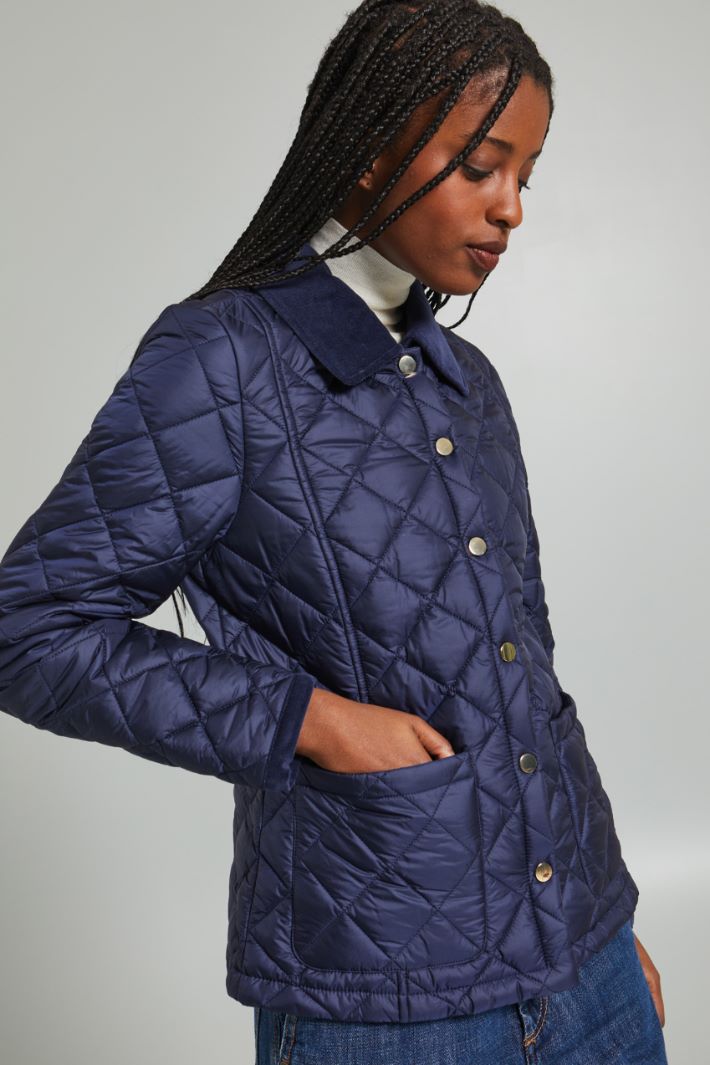 Quilted padded shirt-style jacket Intrend - 4