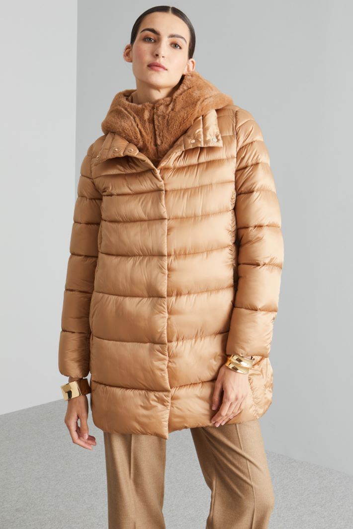 Padded coat with Teddy-insert Intrend - 3