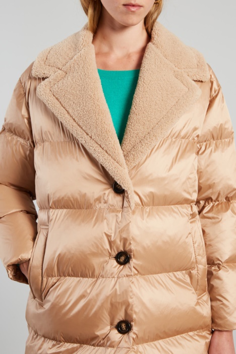 Imbottito con rever a peluche