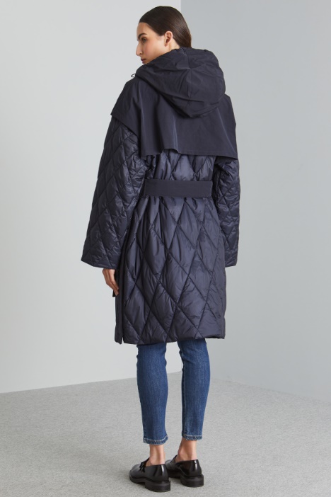 Imbottito con maniche removibili