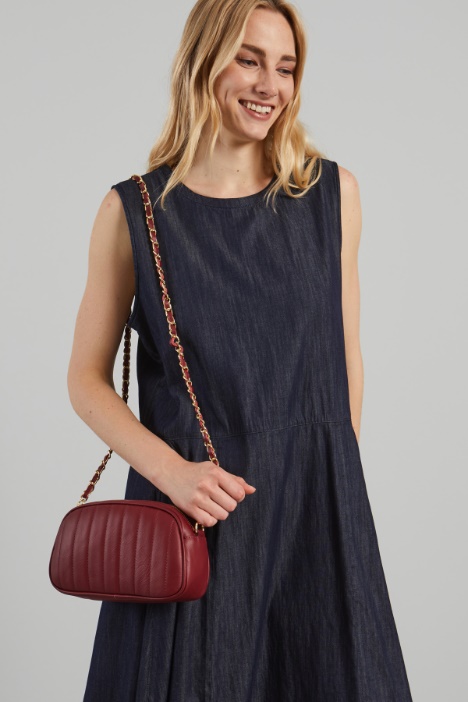 Borsa in pelle trapuntata Intrend - 3