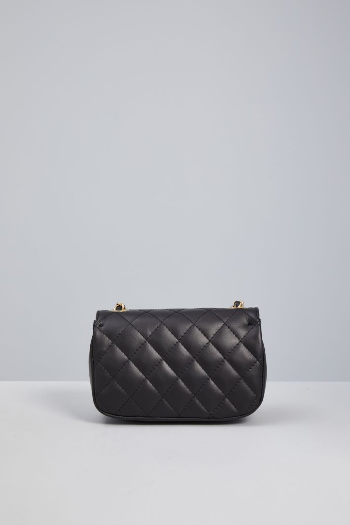 Quilted leather bag Intrend - 3