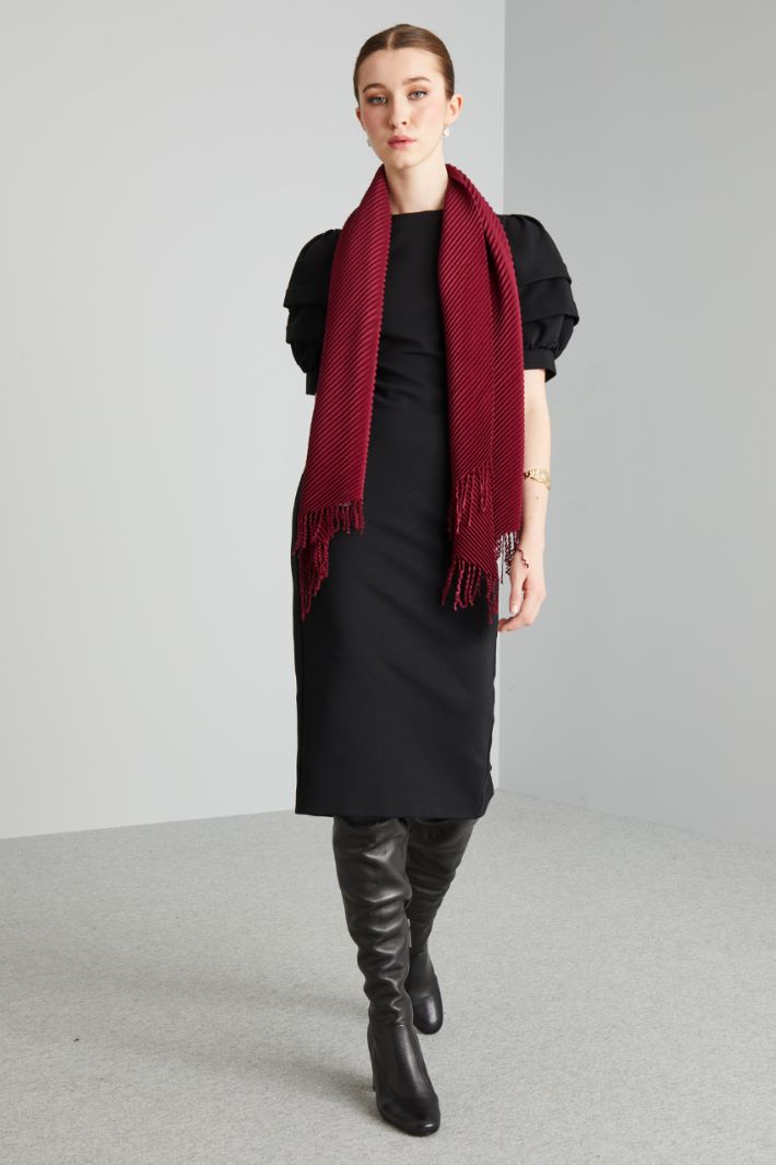 Pleated scarf Intrend - 2