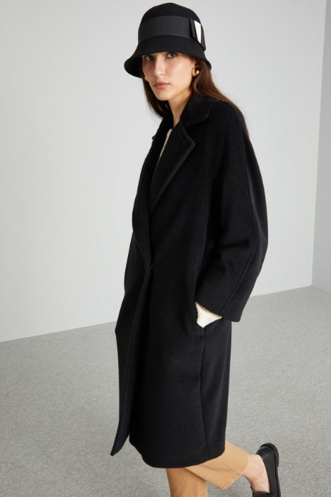 Cloche in feltro con nastro