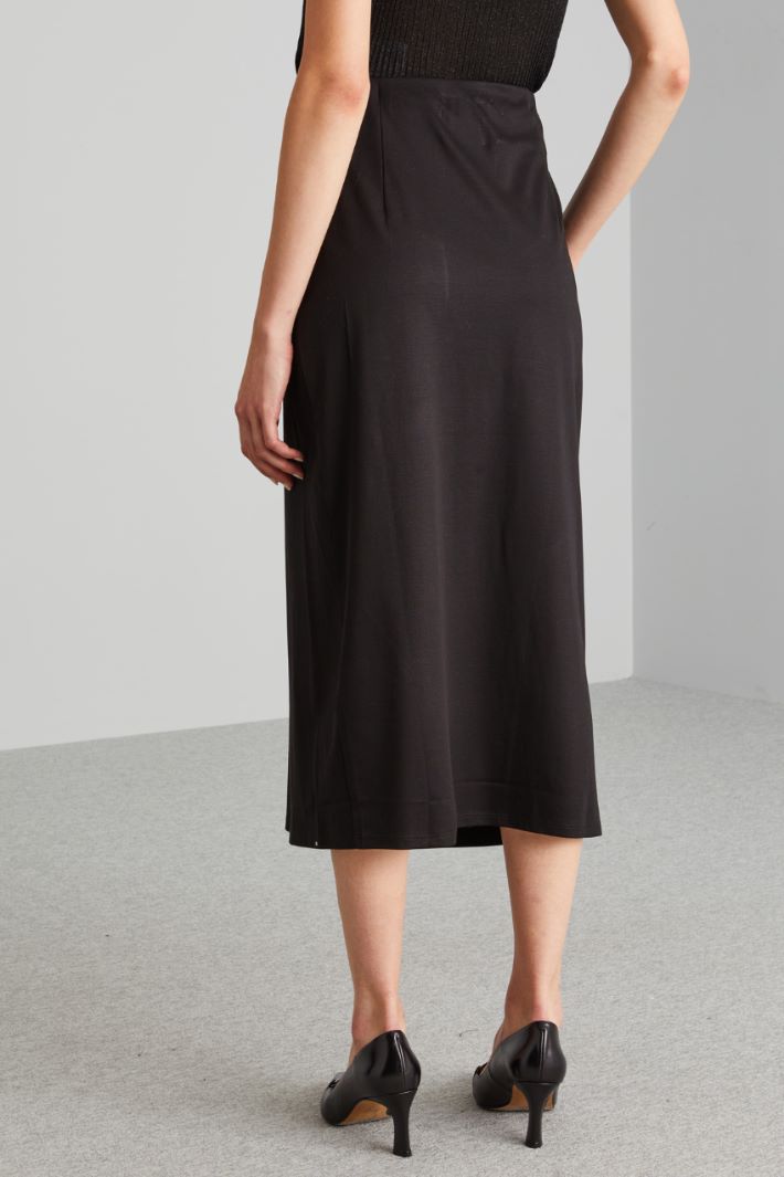 Knotted jersey skirt Intrend - 2