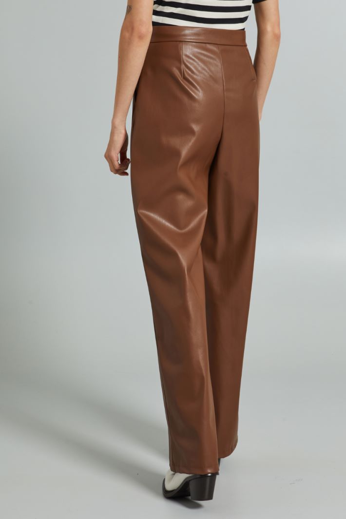 Faux leather trousers Intrend - 2