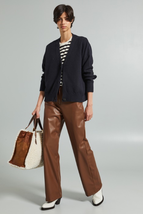 Faux leather trousers Intrend