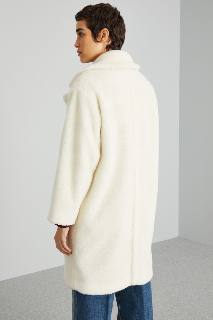 Plush-effect coat Intrend - 2