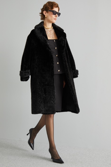 Faux fur coat Intrend