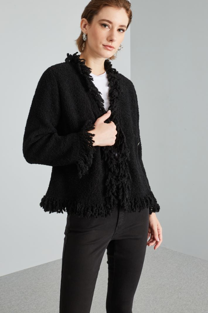 Fringed cardigan Intrend - 3