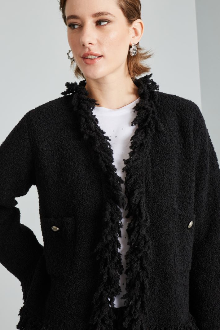 Fringed cardigan Intrend - 4