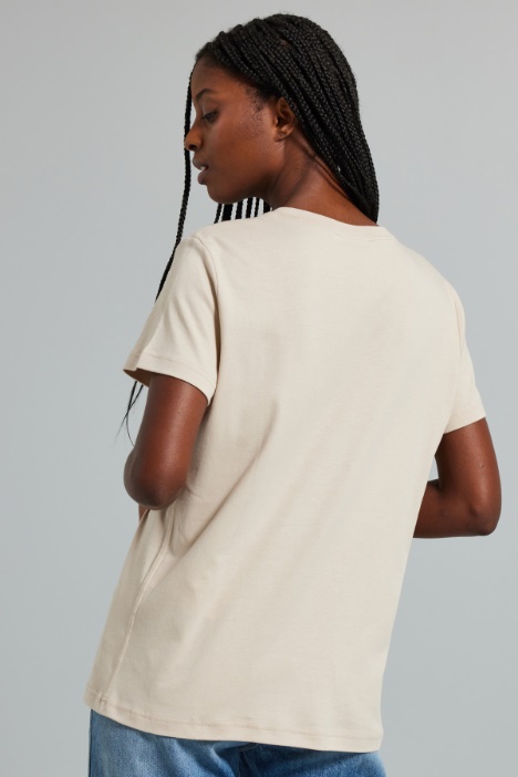 Camiseta de punto con estampado